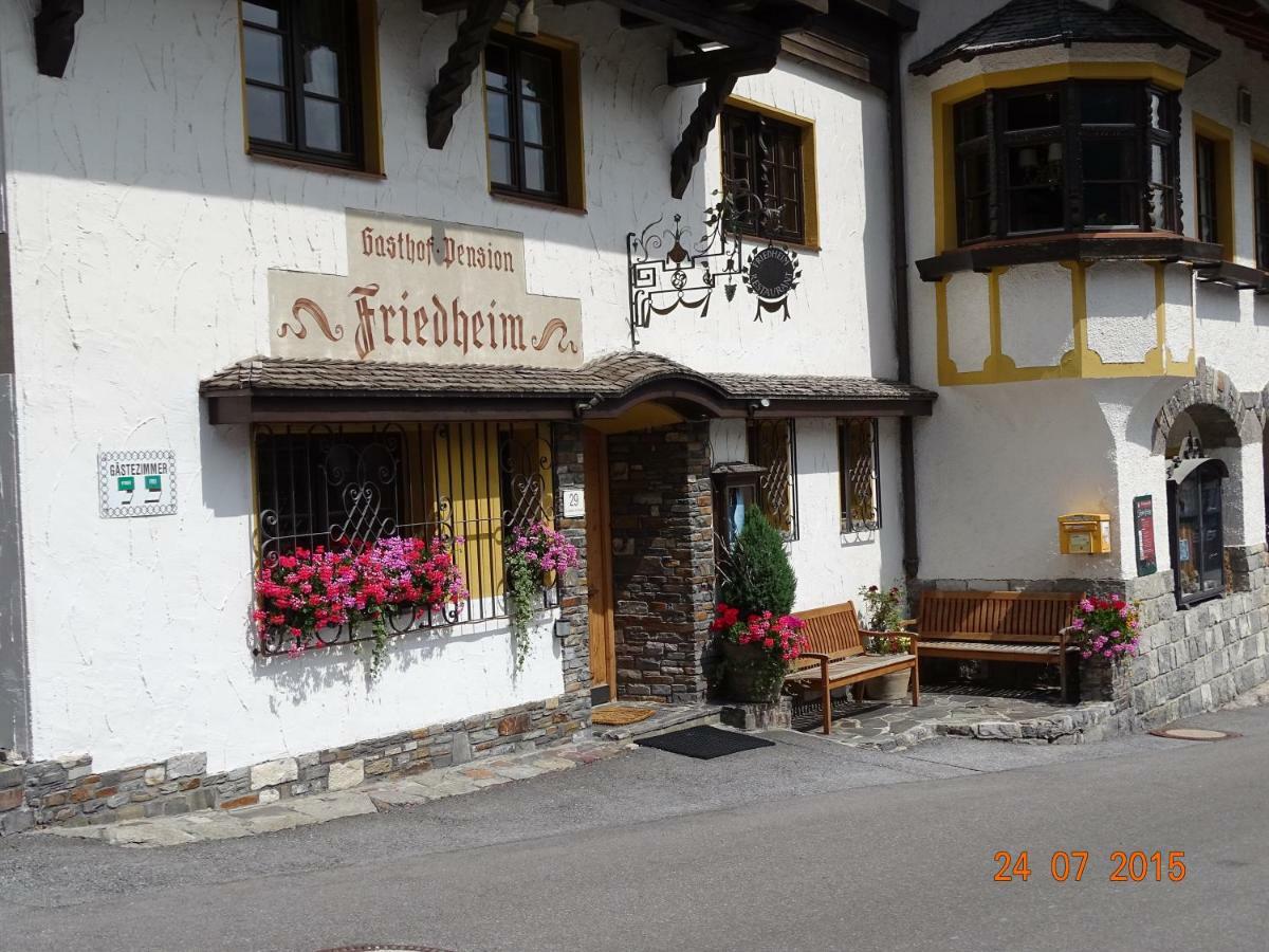 Hotel Garni Friedheim Sankt Anton am Arlberg Kültér fotó
